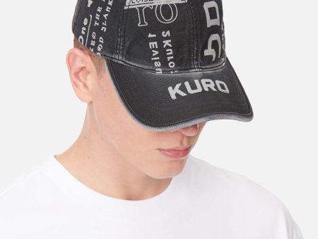 Logo and Slogan Print Dad Cap Supply